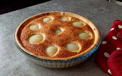 Tarte aux poires amandines