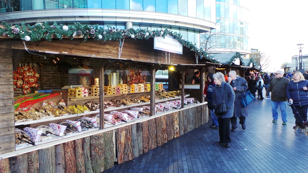 Marché de Noël à Londres : London City Bridge