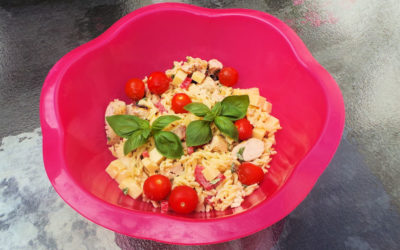 Salade de pâtes au poulet « Antipolis »