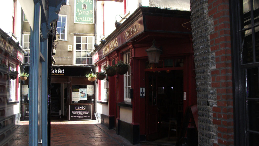 Les lanes à Brighton