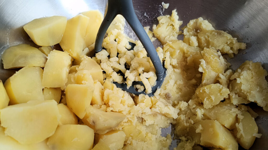 Écraser au presse-purée