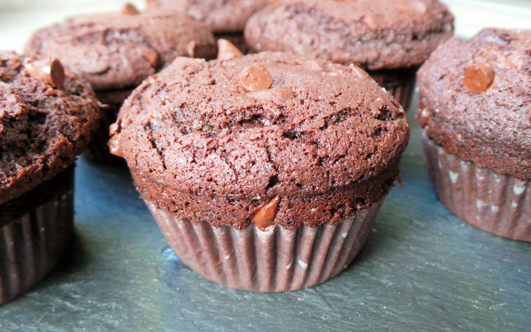 Muffins tout chocolat