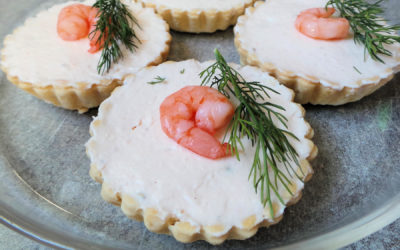 Tartelette mousse de saumon