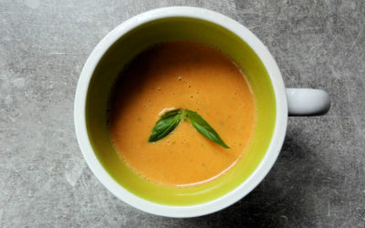 Soupe aux poivrons et Boursin