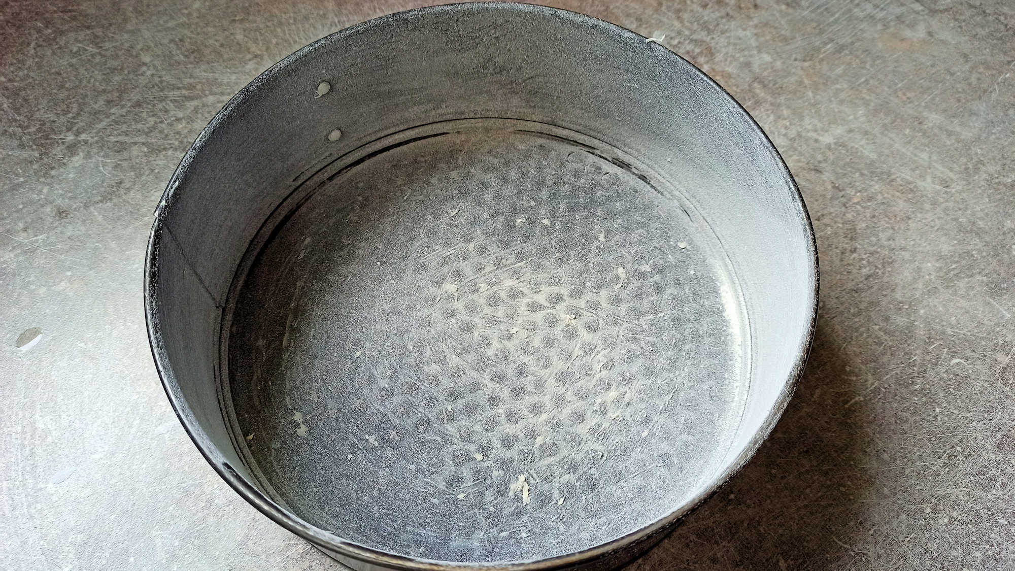 Un moule chemisé