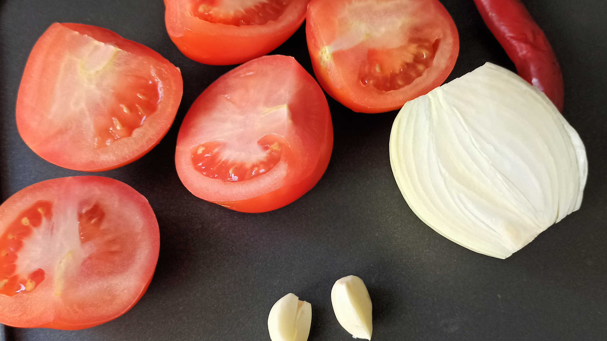 Griller les légumes sur la plancha
