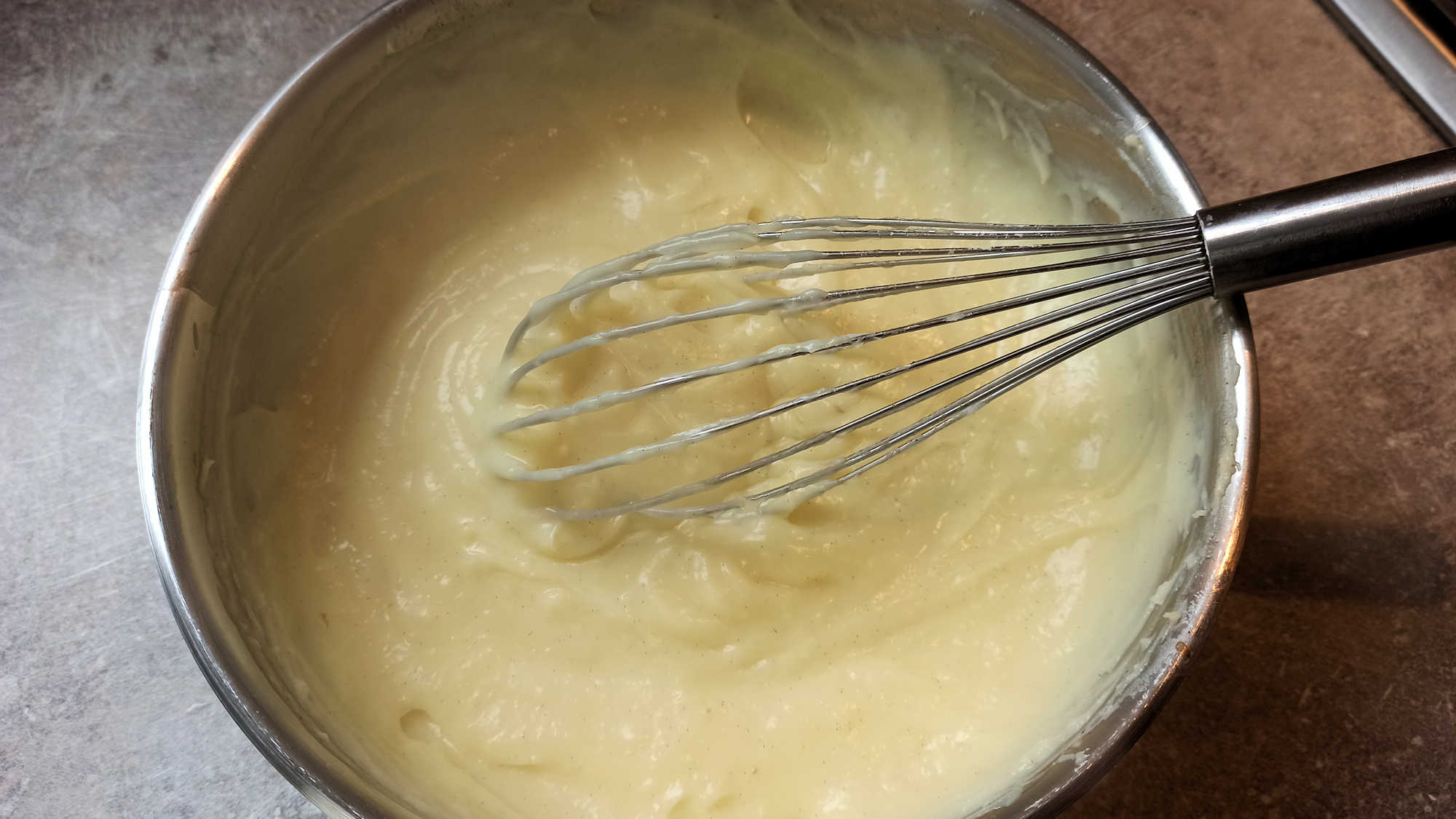 Retirer la crème du feu
