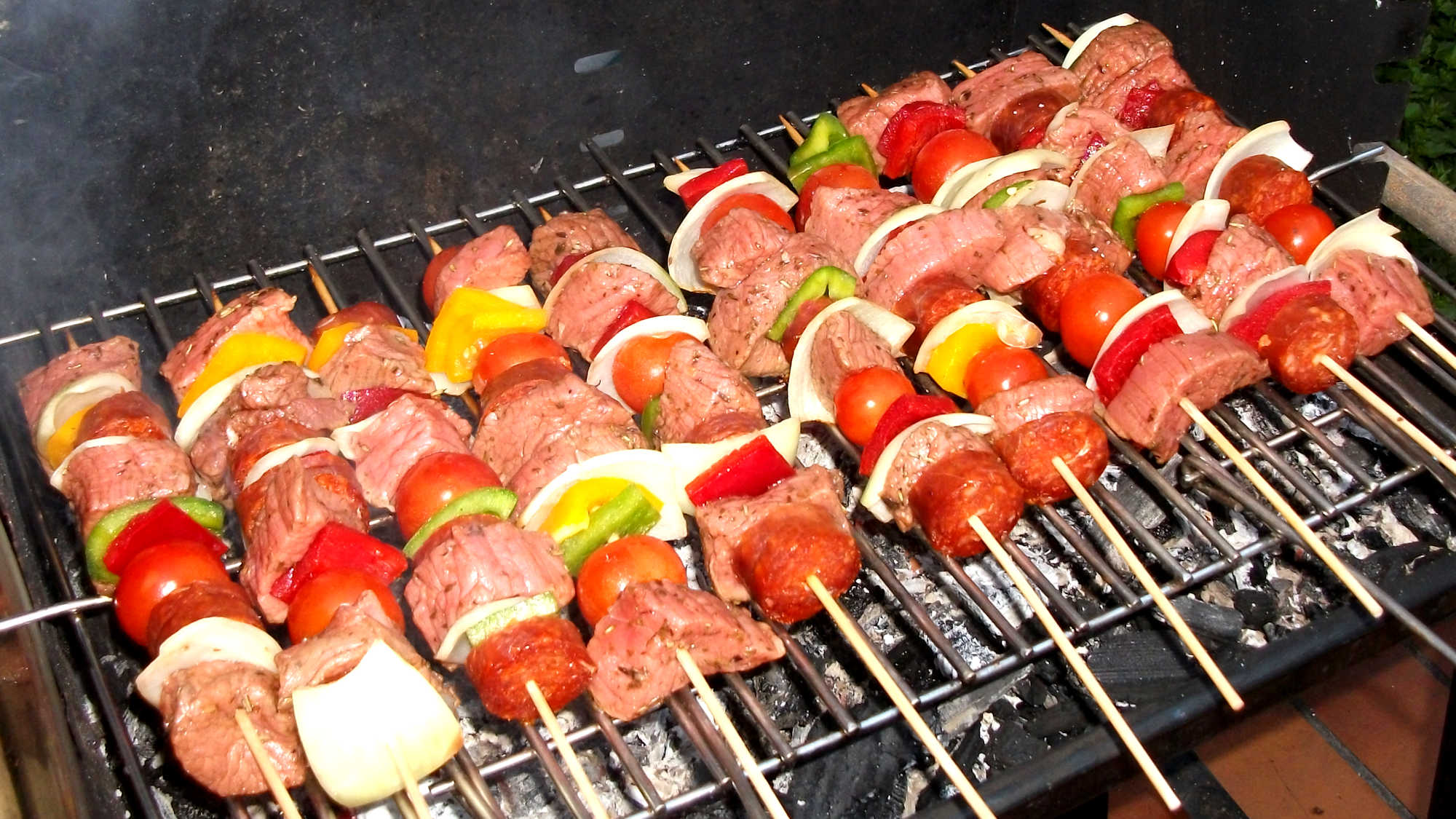 Brochettes de bœuf marinées