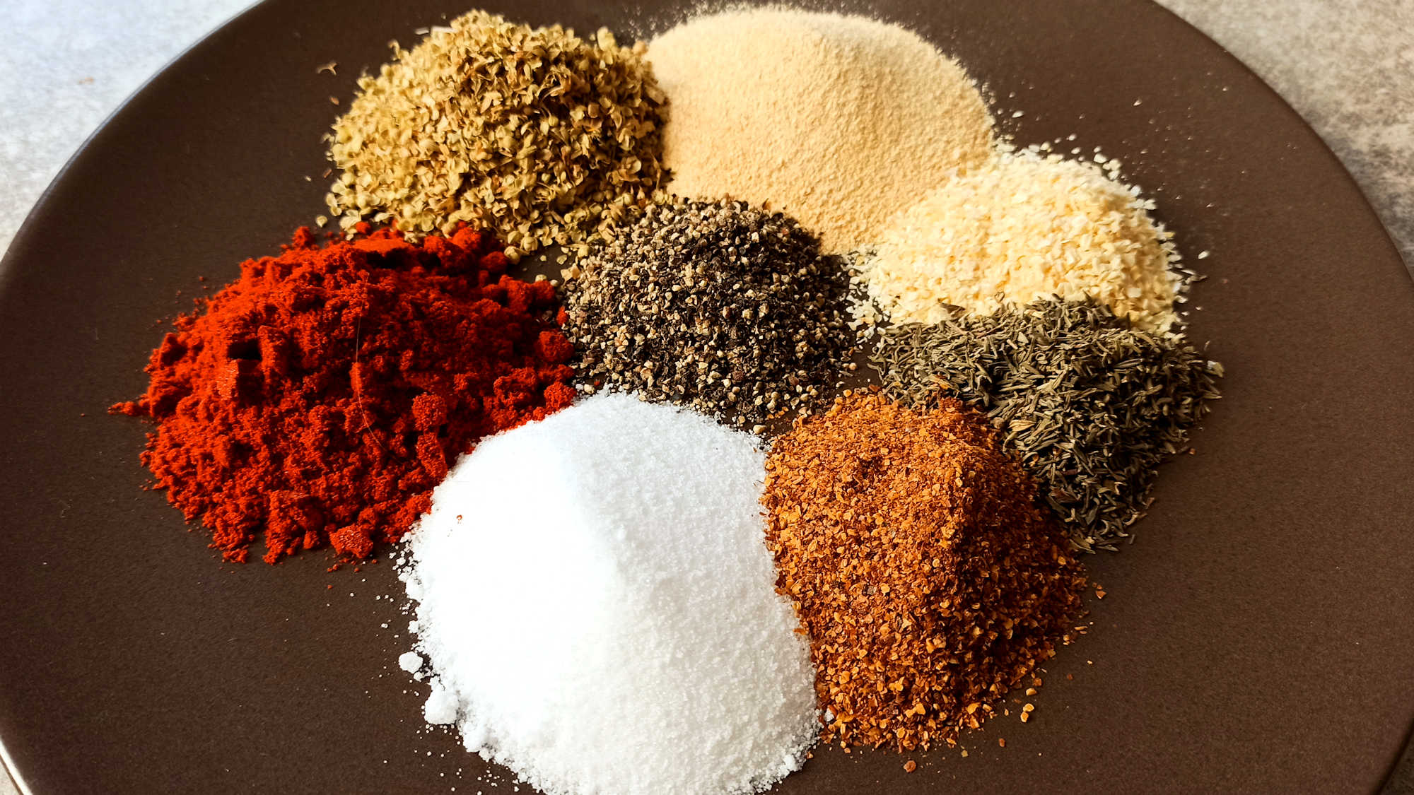 Les épices pour mélange cajun