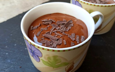 Mousse au chocolat allégée