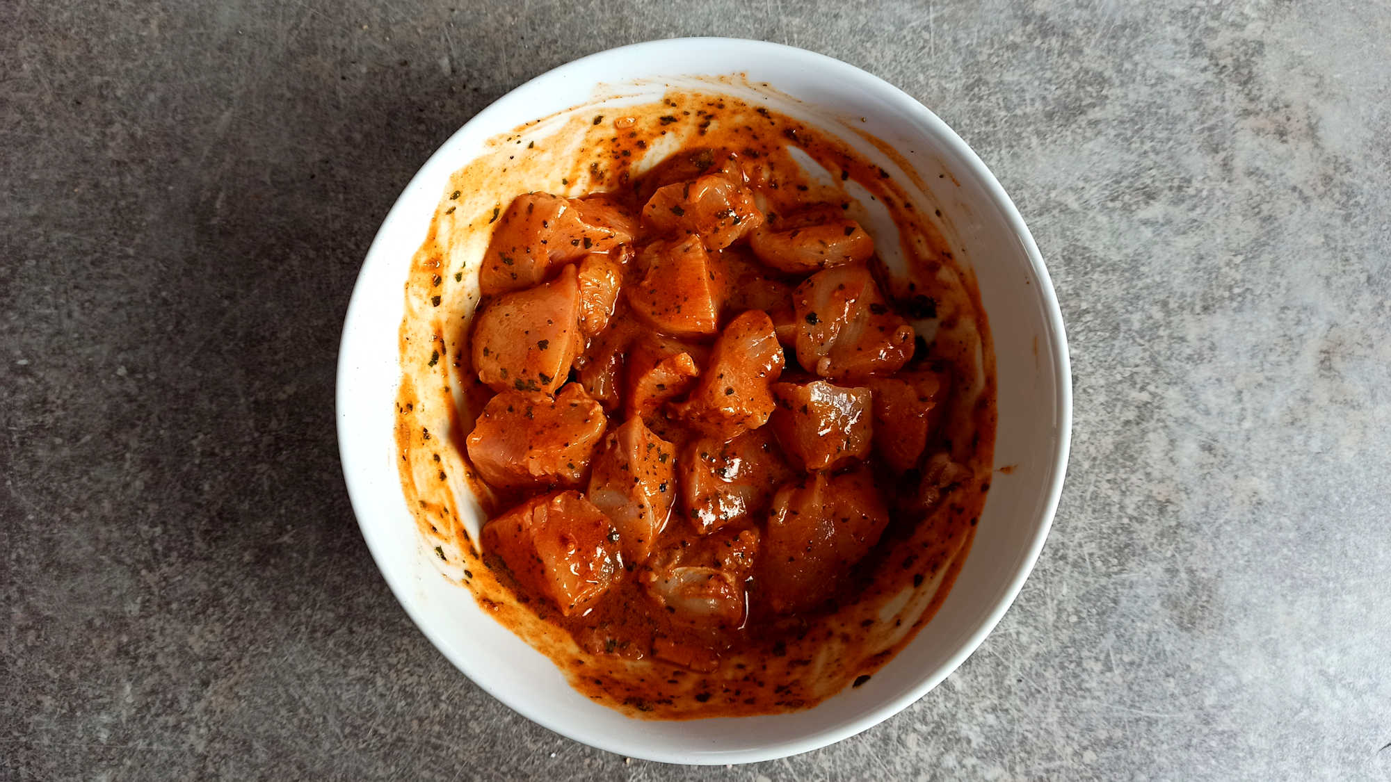 Poulet mariné