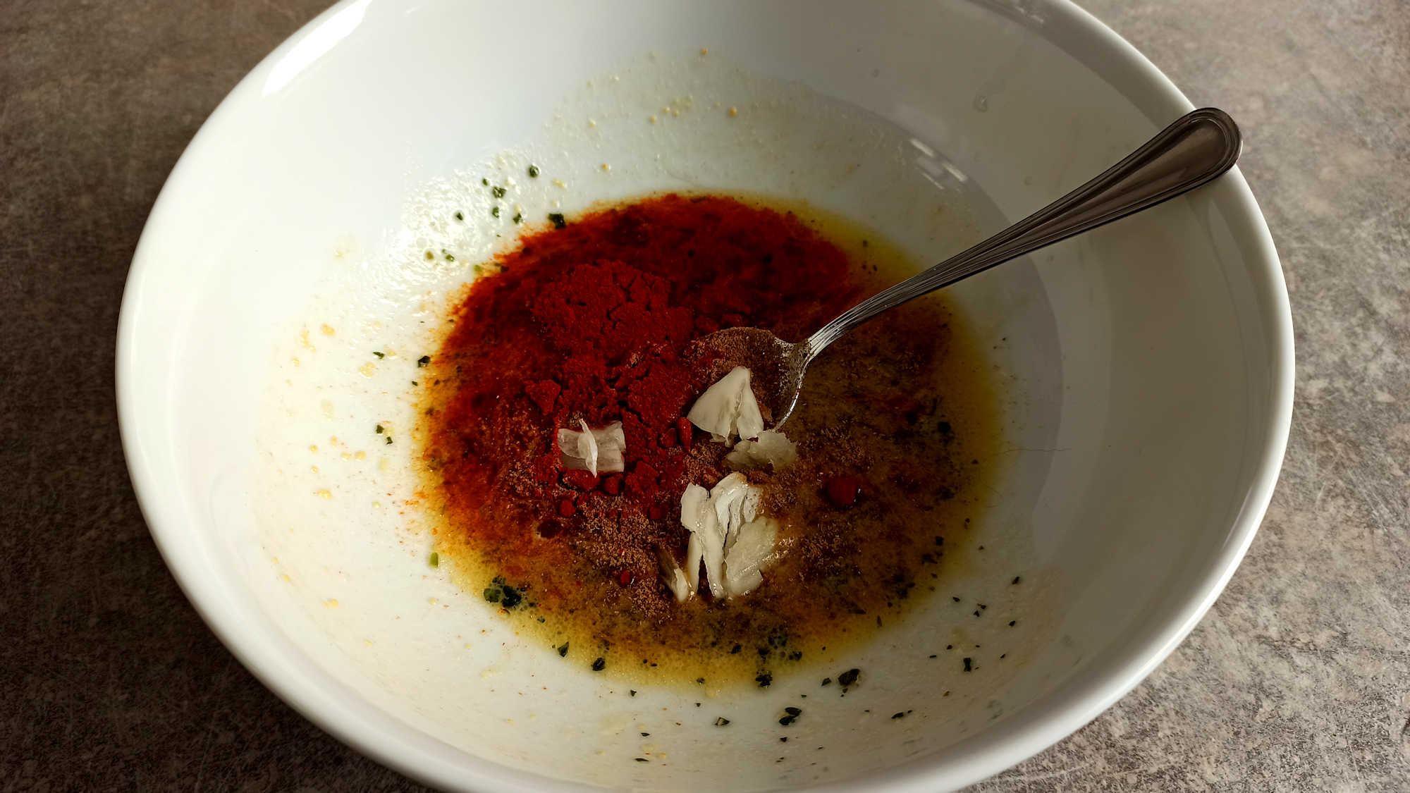Préparer la marinade
