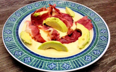 Purée de pommes de terre aux échalote et à l’avocat