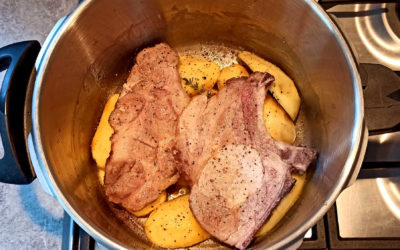 Côtelettes de porc à la vapeur