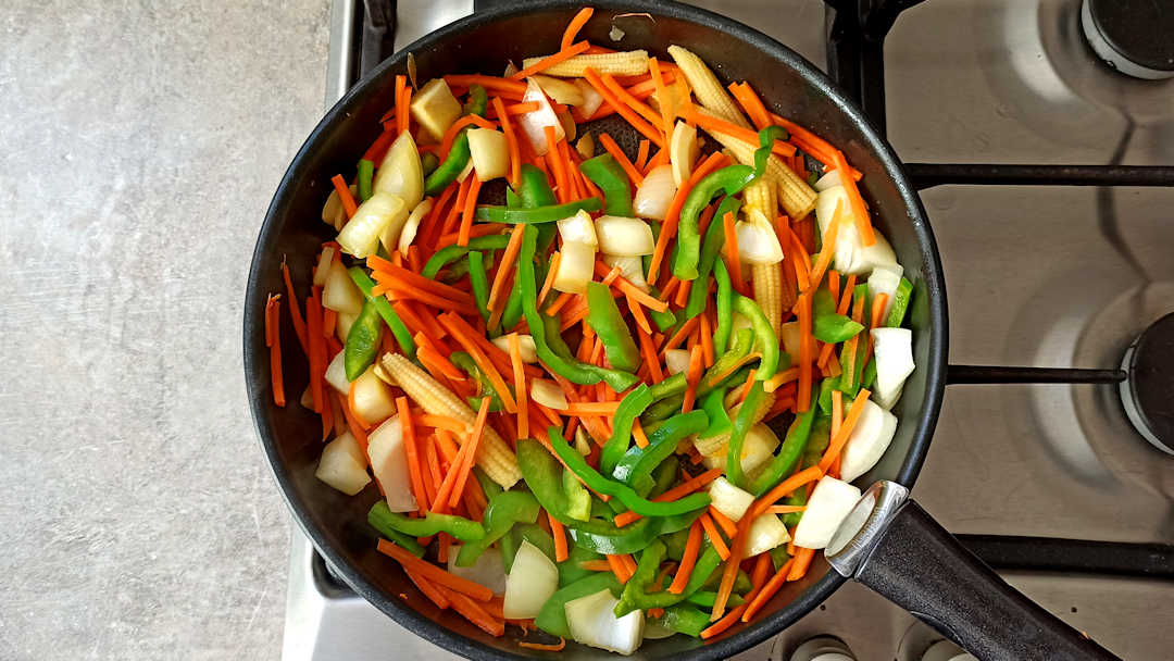 Faire revenir les légumes