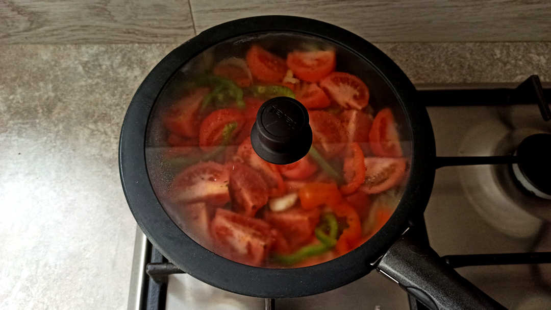 Laisser cuire à couvert pendant 25 minutes