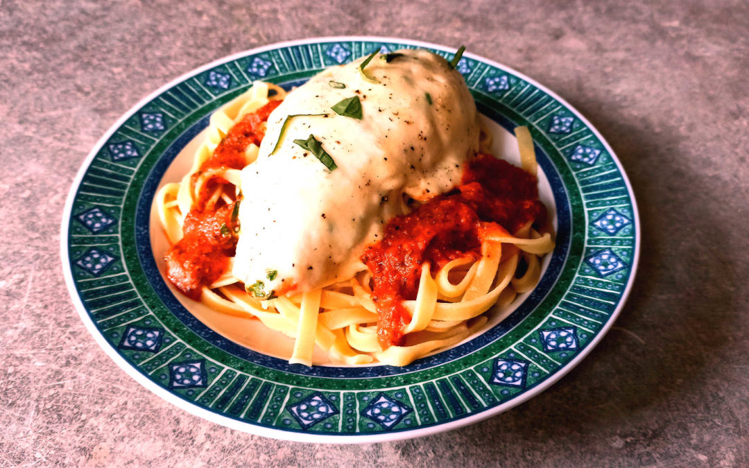 Poulet tomates mozzarella