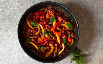 Piperade au chorizo