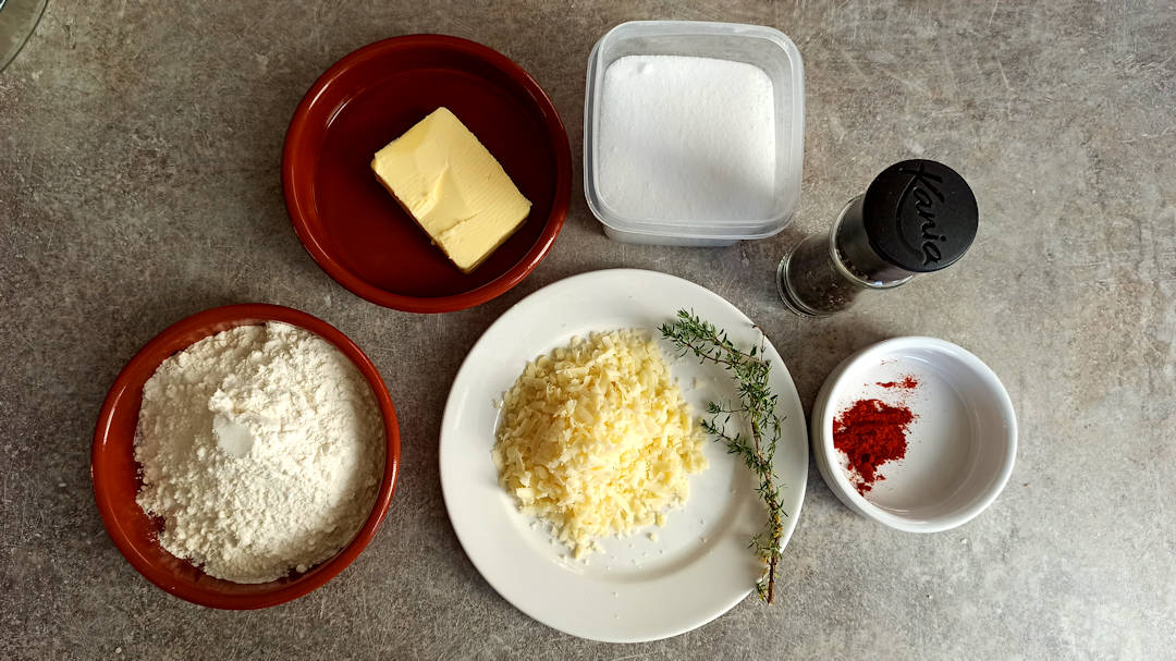 Préparation du crumble