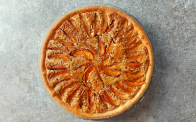 Tarte aux abricots frangipane