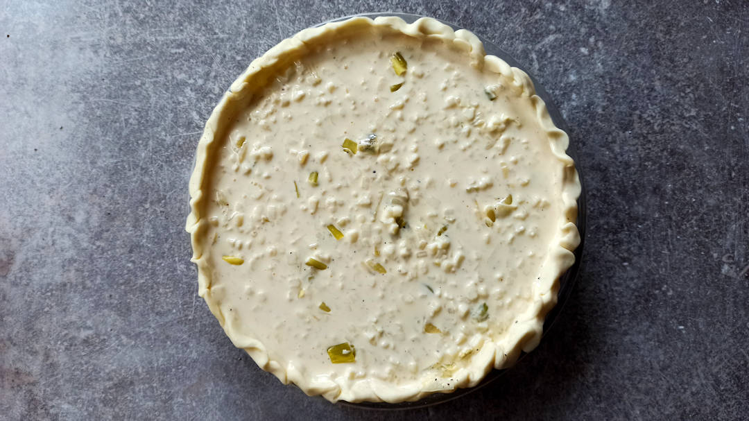 Garnir la tarte
