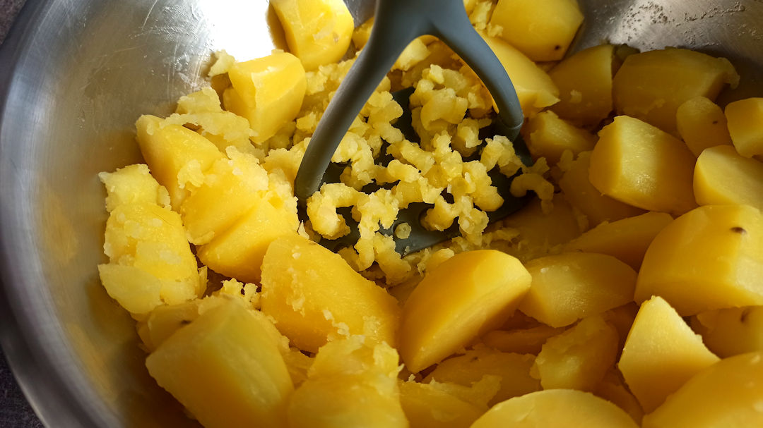 Ecraser les pommes de terre