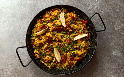 Poulet et chorizo façon paella