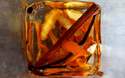 Shrubb : liqueur antillaise aux écorces d’orange macérées dans du rhum