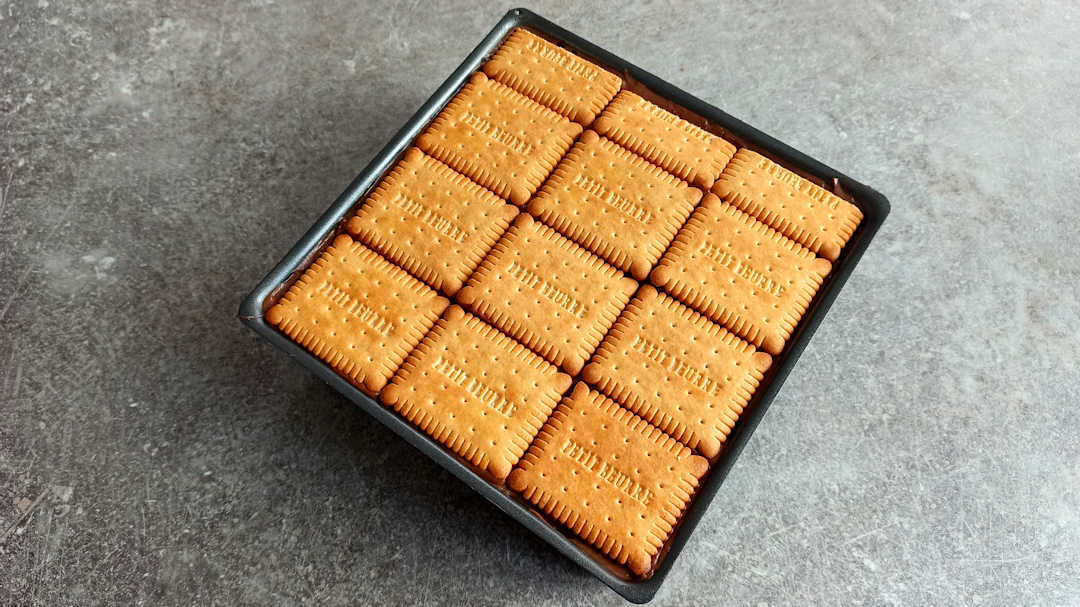 Le montage du gâteau sans cuisson