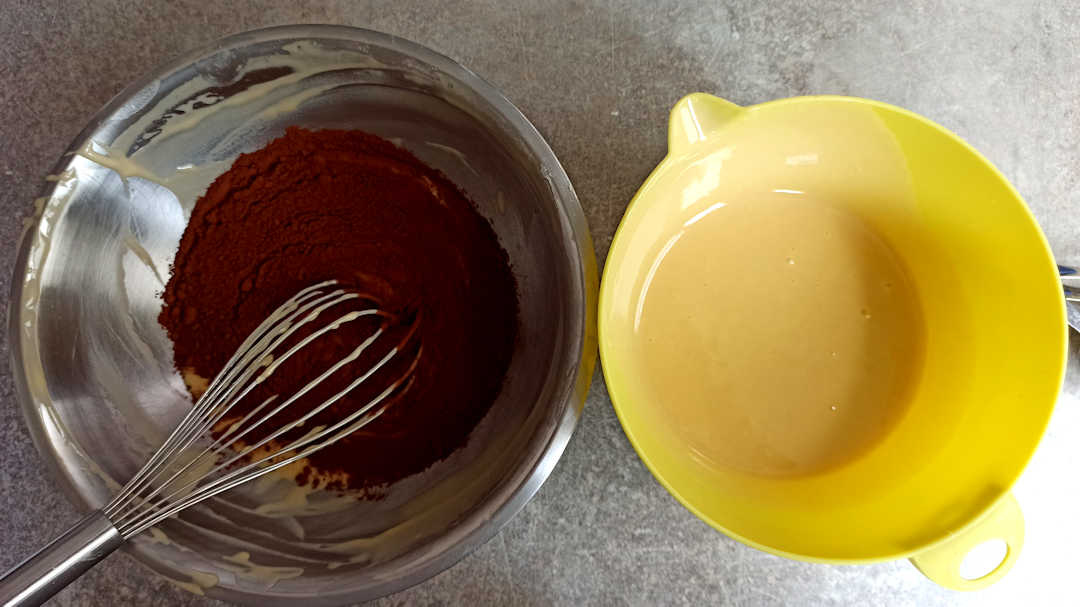 Ajouter la poudre de cacao