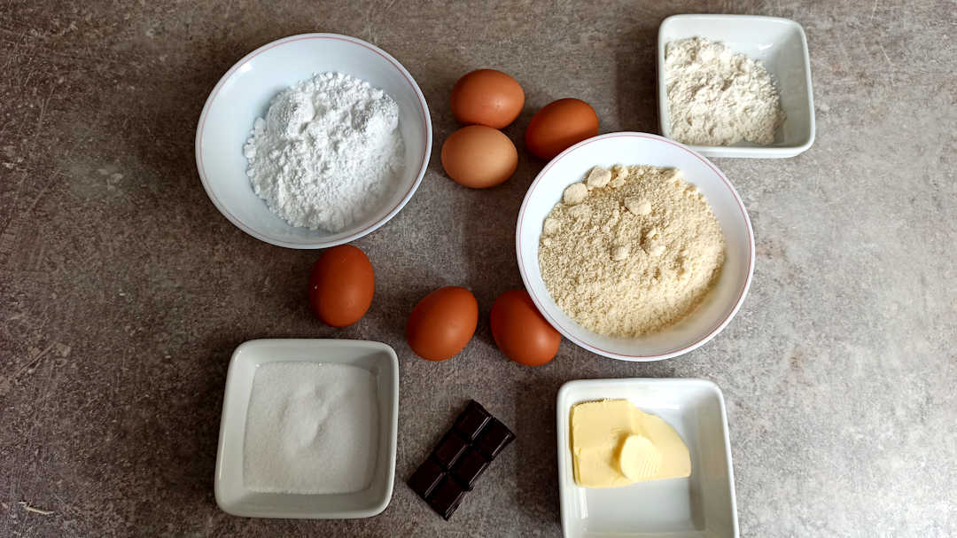 Les ingrédients de l'Opéra un classique de la pâtisserie
