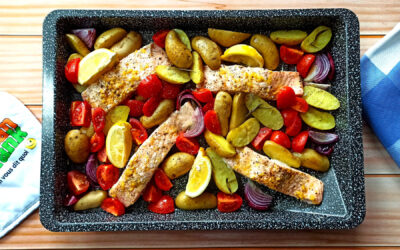Traybake saumon pommes de terre