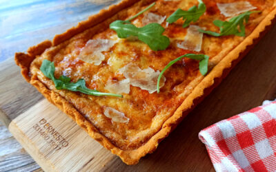 Quiche fumée manchego chorizo