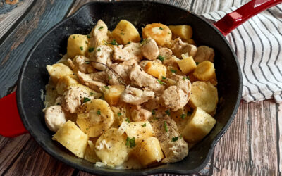 Blanquette de poulet aux panais