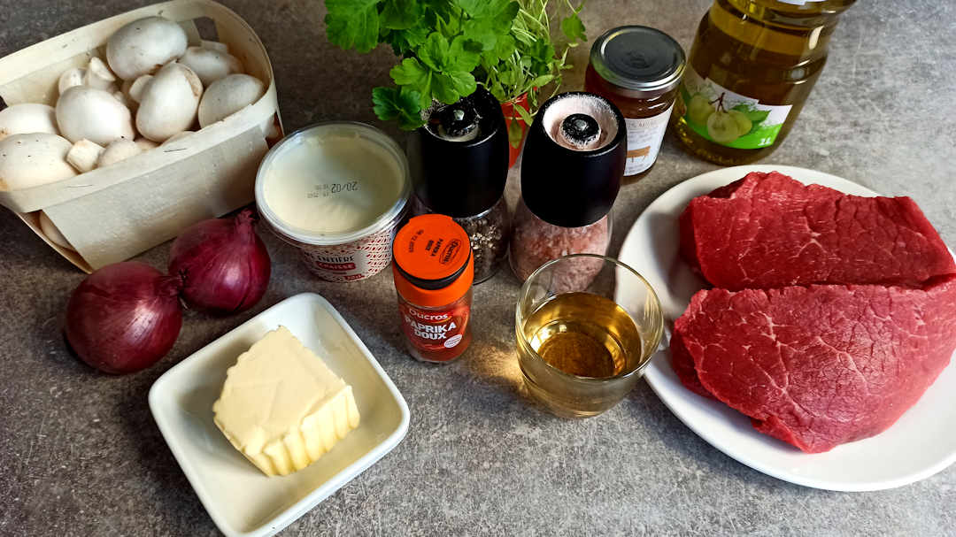 Bœuf Stroganoff de Laurent Mariotte