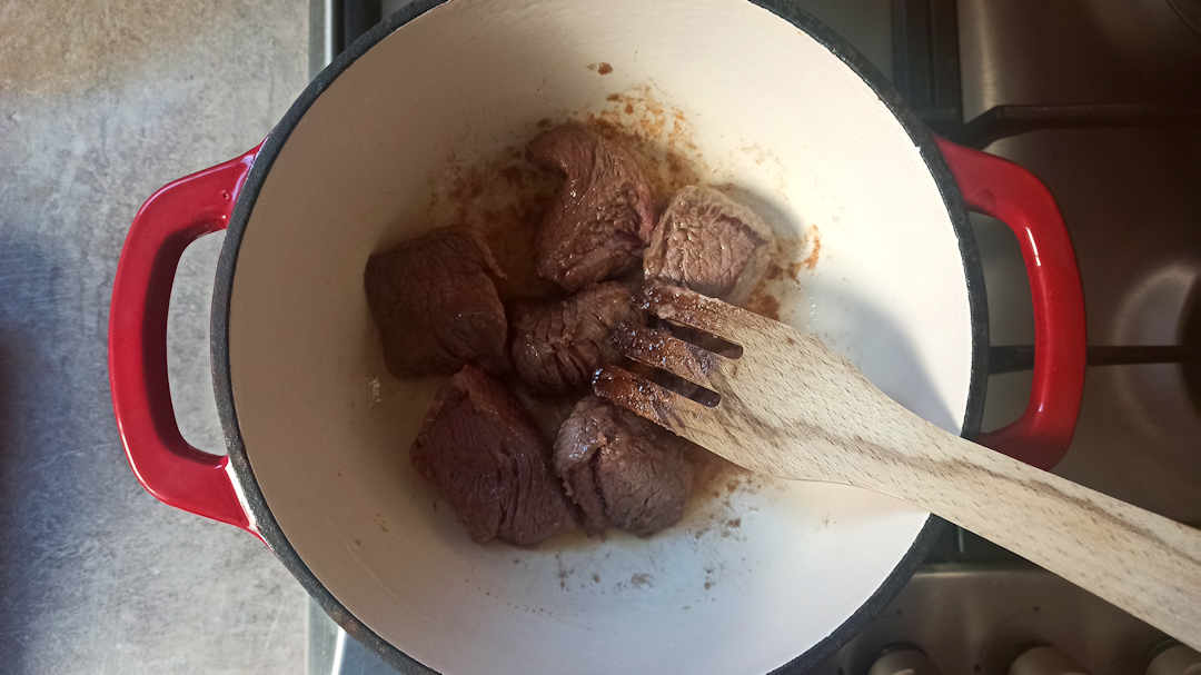 Faire revenir la viande