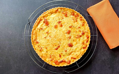 Quiche cantal potimarron de Laurent Mariotte