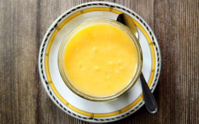 Mandarin curd