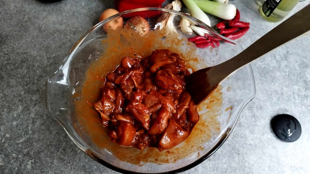 Préparer la marinade