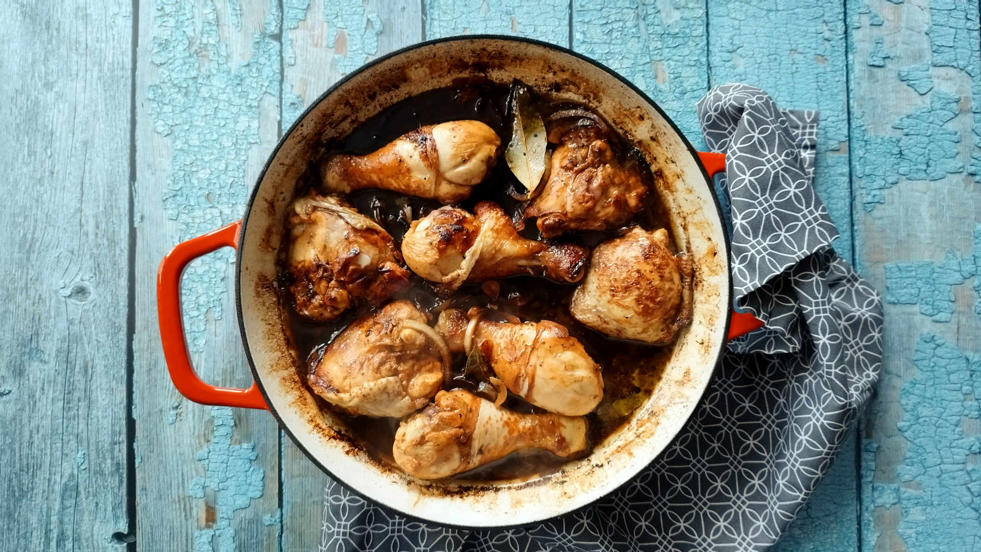 La recette du poulet adobo philippin