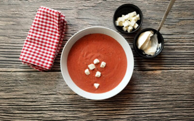 Velouté de betterave rouge