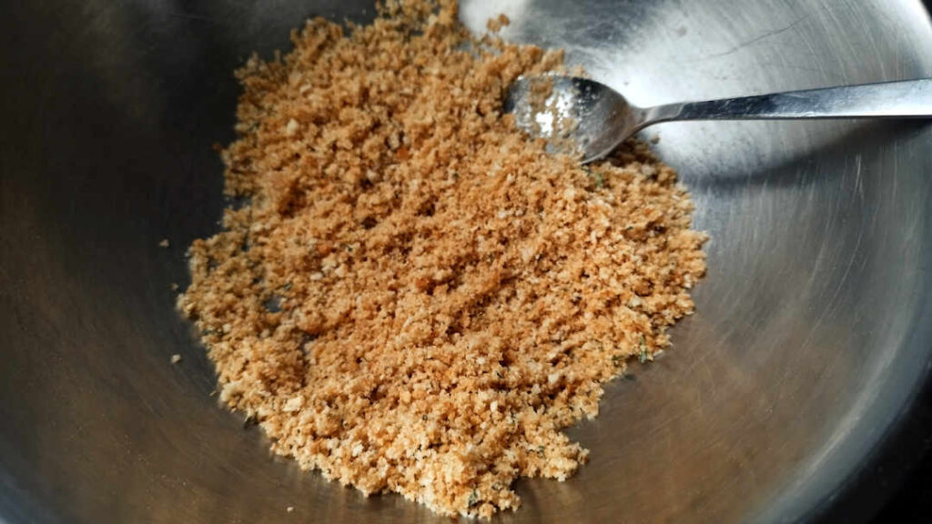 Préparer un crumble