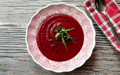 Soupe betteraves lentilles