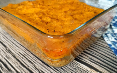Parmentier d&rsquo;agneau au potimarron à l&rsquo;orientale