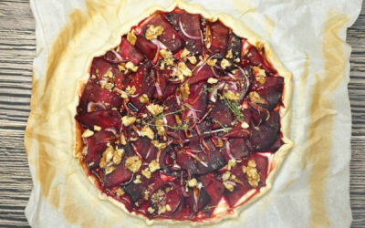 Tarte salée betterave feta