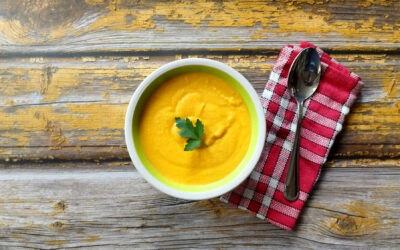 Velouté de céleri coco curry
