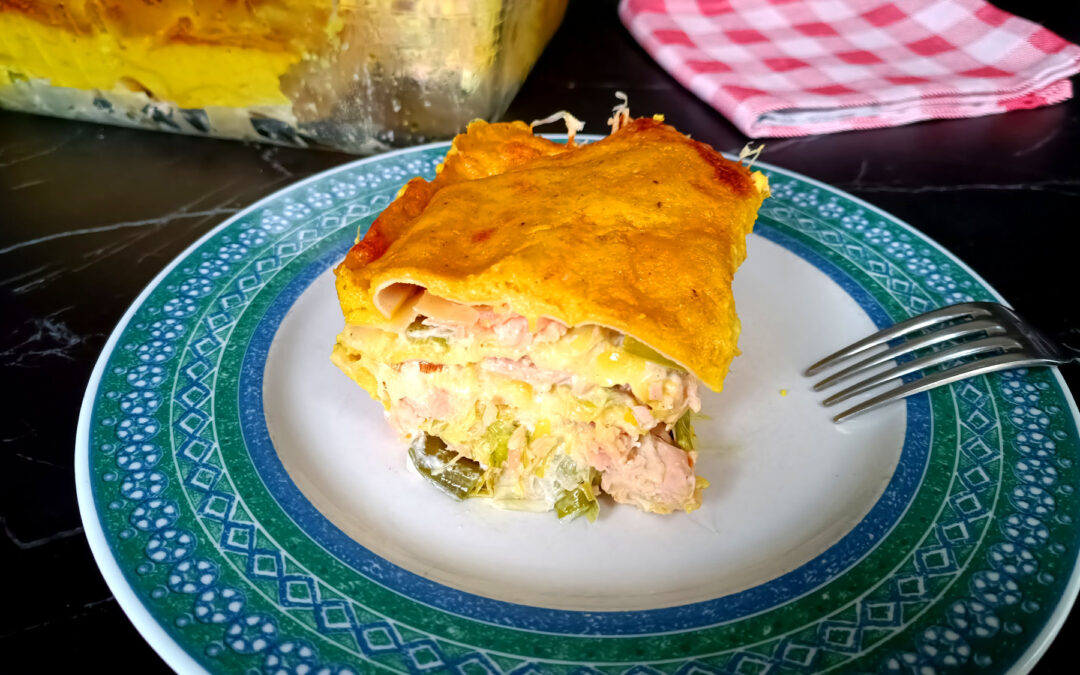 Lasagnes aux deux saumons